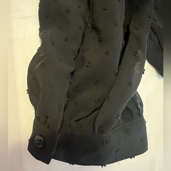 H&M Black Sheer Blouse - Picture 5 of 6